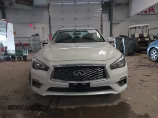 2021 Infiniti Q50 Luxe with VIN JN1EV7BR9MM752020, listed as a IAAI auction lot 41602470 with 61,392 mi miles and . Bid and sale history available at DreamBid. Image 12.