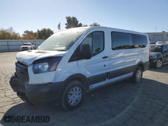 2019 Ford Transit XL with VIN 1FMZK1YM5KKA15059, listed as a Copart auction lot 79464254 with 103,715 mi miles and Salvage title. Bid and sale history available at DreamBid. Image 1.