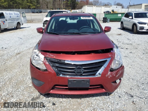 2016 Nissan Versa S with VIN 3N1CN7AP8GL915052, listed as a Copart auction lot 48385905 with 124,379 mi miles and Salvage Title. Bid and sale history available at carsss.com. Image 5.