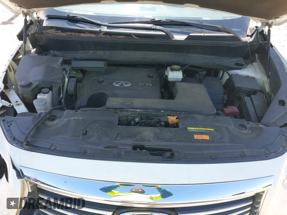 2014 Infiniti QX60 with VIN 5N1AL0MM5EC515117, listed as a IAAI auction lot 41995201 with 177,988 mi miles and . Bid and sale history available at carsss.com. Image 10.