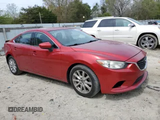 2014 Mazda 6 i Sport with VIN JM1GJ1U60E1147114, listed as a Copart auction lot 52855015 with 202,139 mi miles and Salvage Title. Bid and sale history available at DreamBid. Image 4.