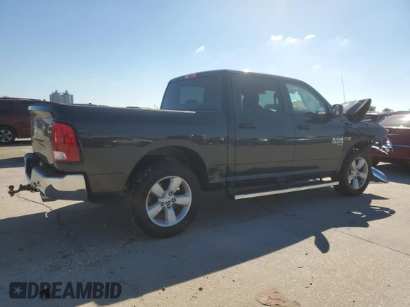 2020 Ram 1500 Classic Tradesman with VIN 3C6RR6KT0LG290092, listed as a Copart auction lot 80612684 with 0 mi miles and Salvage Title. Bid and sale history available at carsss.com. Image 3.