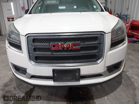 2014 GMC Acadia SLE with VIN 1GKKRNED6EJ202757, listed as a IAAI auction lot 41928884 with 166,390 mi miles and . Bid and sale history available at carsss.com. Image 6.