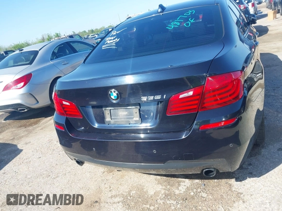 2014 BMW 5 Series 535i with VIN WBA5B1C50ED481703, listed as a IAAI auction lot 41856996 with 105,057 mi miles and . Bid and sale history available at DreamBid. Image 16.