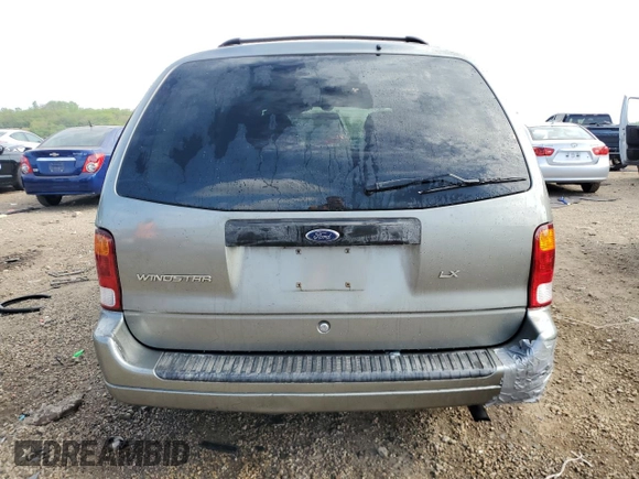 2003 Ford Windstar LX with VIN 2FMZA51413BB77562, listed as a Copart auction lot 56861095 with 170,562 mi miles and Salvage title. Bid and sale history available at DreamBid. Image 6.
