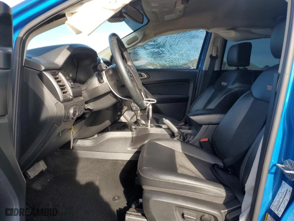 2023 Ford Ranger XL with VIN 1FTER4FH3PLE31182, listed as a Copart auction lot 87296134 with 41,911 mi miles and Salvage Title. Bid and sale history available at carsss.com. Image 7.
