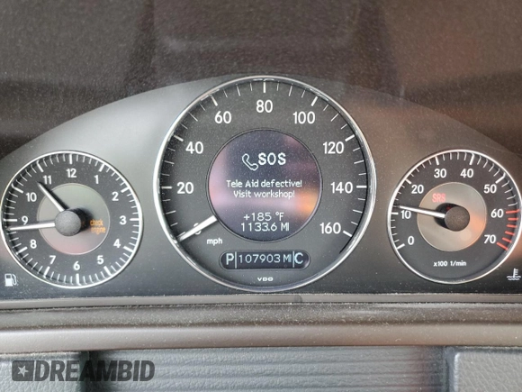 2004 Mercedes-Benz CLK 320 with VIN WDBTJ65J94F076025, listed as a Copart auction lot 79283434 with 107,903 mi miles and Salvage Title. Bid and sale history available at DreamBid. Image 9.