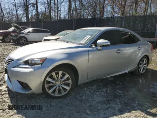 2015 Lexus IS 250 with VIN JTHCF1D20F5019431, listed as a Copart auction lot 48665545 with 103,149 mi miles and Salvage Title. Bid and sale history available at carsss.com. Image 1.