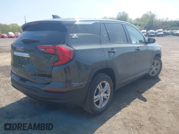 2019 GMC Terrain SLE with VIN 3GKALMEV3KL108517, listed as a IAAI auction lot 42171267 with 45,987 mi miles and . Bid and sale history available at DreamBid. Image 4.