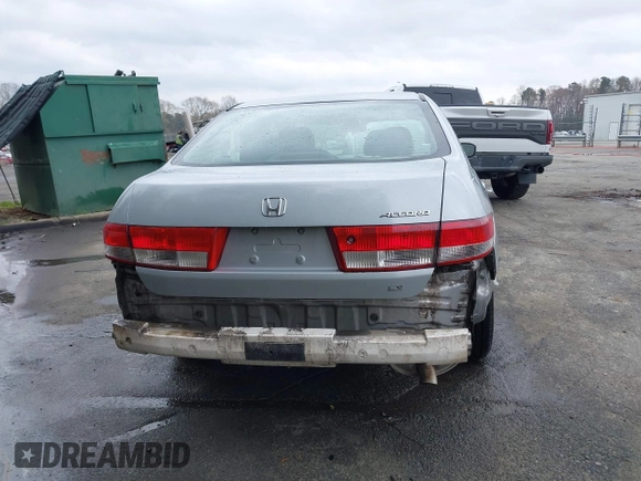 2003 Honda Accord LX with VIN 1HGCM56343A073355, listed as a IAAI auction lot 41872723 with 197,069 mi miles and . Bid and sale history available at DreamBid. Image 18.