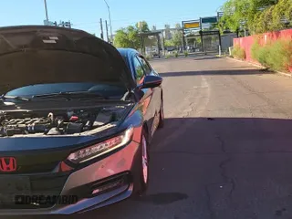 2018 Honda Accord Touring с VIN 1HGCV1F9XJA076588, выставлен на аукционе Copart как лот 85327495 с пробегом 99 472 миль миль и Чистый • Clean title. История ставок и продаж доступна на DreamBid. Изображение 11.