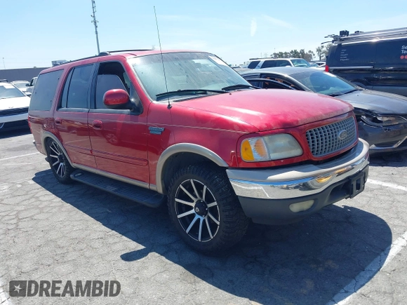 1999 Ford Expedition XLT with VIN 1FMRU17LXXLC35575, listed as a IAAI auction lot 42820162 with 166,172 mi miles and . Bid and sale history available at DreamBid. Image 1.