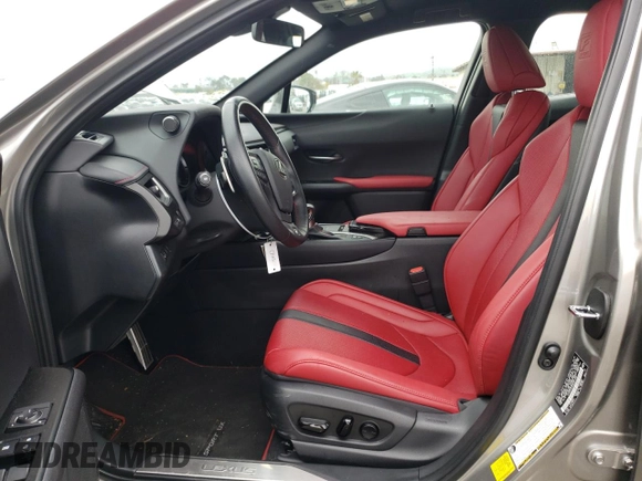 2021 Lexus UX with VIN JTHE9JBH2M2051660, listed as a Copart auction lot 44171883 with 13,471 mi miles. Bid and sale history available at carsss.com. Image 7.
