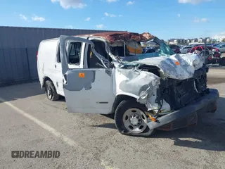 2006 Chevrolet Express Cargo with VIN 1GCGG25V761112209, listed as a IAAI auction lot 41742216 with Not provided miles and . Bid and sale history available at DreamBid. Image 1.