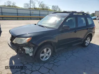 2012 Subaru Forester 2.5X with VIN JF2SHABCXCH435551, listed as a Copart auction lot 52779385 with 157,710 mi miles and Salvage Title. Bid and sale history available at carsss.com. Image 1.