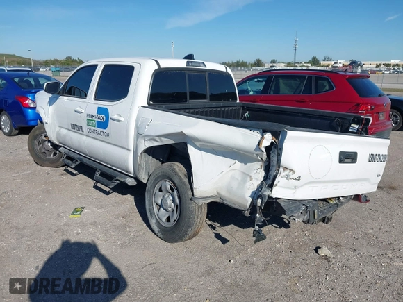 2023 Toyota Tacoma SR with VIN 3TMCZ5AN2PM649123, listed as a IAAI auction lot 41687819 with 44,383 mi miles and . Bid and sale history available at DreamBid. Image 3.