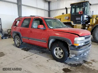 2002 Chevrolet Tahoe LT with VIN 1GNEK13Z72J273456, listed as a Copart auction lot 47582045 with 154,863 mi miles and Salvage Title. Bid and sale history available at carsss.com. Image 4.
