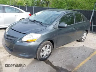2008 Toyota Yaris with VIN JTDBT923681215240, listed as a IAAI auction lot 42183335 with 214,008 mi miles. Bid and sale history available at carsss.com. Image 2.
