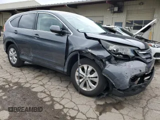 2013 Honda CR-V EX with VIN 2HKRM4H5XDH632242, listed as a Copart auction lot 51106325 with 108,540 mi miles and Salvage Title. Bid and sale history available at carsss.com. Image 4.