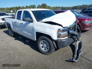 2019 Chevrolet Silverado 1500 LD Work Truck with VIN 2GCRCNECXK1149456, listed as a IAAI auction lot 41310406 with 108,526 mi miles. Bid and sale history available at carsss.com. Image 1.