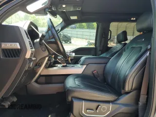 2017 Ford F-150 XL with VIN 1FTEW1EF0HFC80308, listed as a Copart auction lot 52505435 with 95,568 mi miles and Salvage title. Bid and sale history available at DreamBid. Image 7.