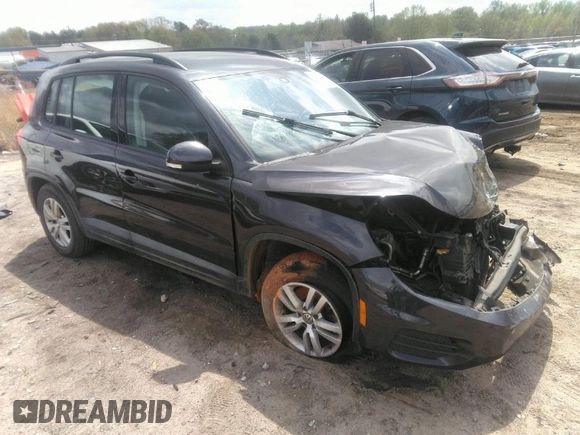 2016 Volkswagen Tiguan SEL with VIN WVGAV7AX0GW552305, listed as a IAAI auction lot 41954037 with 180,780 mi miles and . Bid and sale history available at DreamBid. Image 1.
