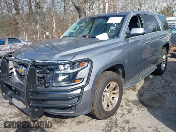 2019 Chevrolet Tahoe Commercial z VIN 1GNSKFKC0KR142979, wystawiony jako IAAI lot #41532380 z przebiegiem 143 423 mil mil oraz . Historia ofert i sprzedaży dostępna na DreamBid. Obrazek 2.