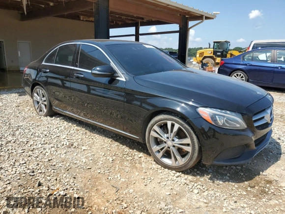 2017 Mercedes-Benz C 300 with VIN 55SWF4JB8HU202564, listed as a Copart auction lot 61966795 with 174,198 mi miles and Clean title. Bid and sale history available at DreamBid. Image 4.