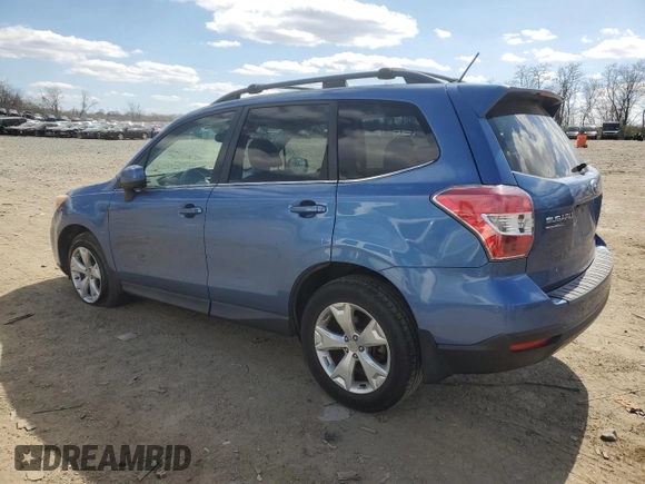 2015 Subaru Forester 2.5i Limited with VIN JF2SJARC0FH440241, listed as a Copart auction lot 50520985 with 88,125 mi miles and Salvage Title. Bid and sale history available at carsss.com. Image 2.