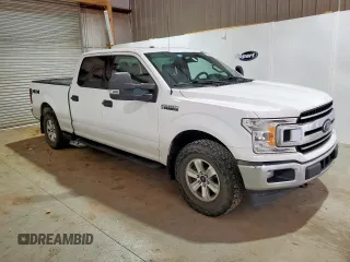 2018 Ford F-150 XL with VIN 1FTFW1E56JKC42977, listed as a Copart auction lot 63255645 with 90,397 mi miles and Clean title. Bid and sale history available at DreamBid. Image 4.