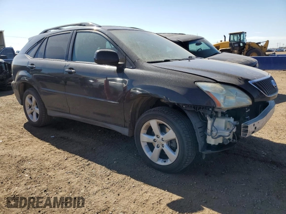 2004 Lexus RX 330 with VIN 2T2HA31U24C002181, listed as a Copart auction lot 54564905 with 189,748 mi miles and Salvage Title. Bid and sale history available at DreamBid. Image 4.