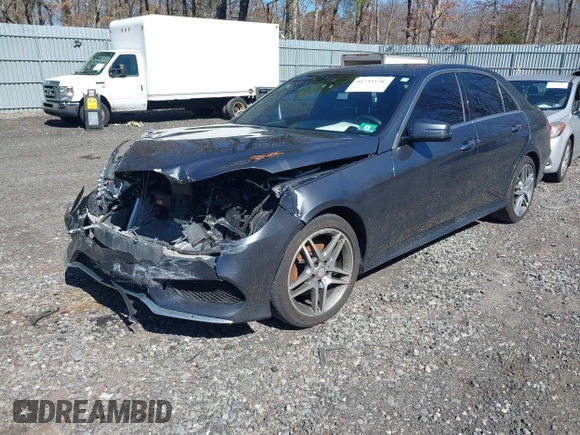 2016 Mercedes-Benz E with VIN WDDHF8JB7GB232874, listed as a IAAI auction lot 41735578 with 53,521 mi miles. Bid and sale history available at carsss.com. Image 2.