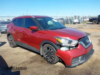 2019 Nissan Kicks S with VIN 3N1CP5CU4KL511255, listed as a IAAI auction lot 41841226 with 91,575 mi miles and . Bid and sale history available at carsss.com. Image 14.