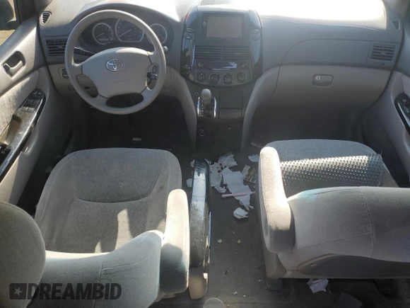 2005 Toyota Sienna CE with VIN 5TDZA23C25S384938, listed as a Copart auction lot 51174915 with 0 mi miles and Salvage Title. Bid and sale history available at carsss.com. Image 8.