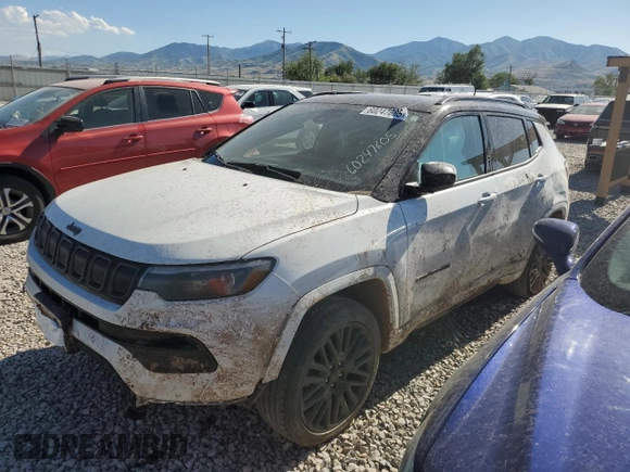 2022 Jeep Compass Limited with VIN 3C4NJDCB7NT209950, listed as a Copart auction lot 60247605 with Not provided miles and Salvage title. Bid and sale history available at DreamBid. Image 1.