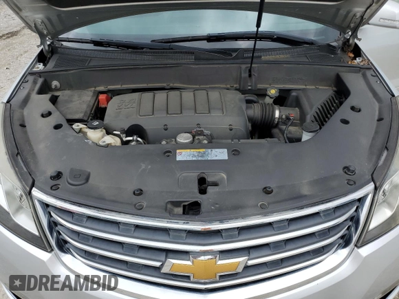 2016 Chevrolet Traverse LT with VIN 1GNKRGKD5GJ227252, listed as a Copart auction lot 58019765 with 93,750 mi miles and Salvage title. Bid and sale history available at DreamBid. Image 12.