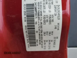 2006 Chrysler PT Cruiser Touring with VIN 3A4FY58B36T289175, listed as a Copart auction lot 83038294 with 162,171 mi miles and Salvage Title. Bid and sale history available at DreamBid. Image 15.