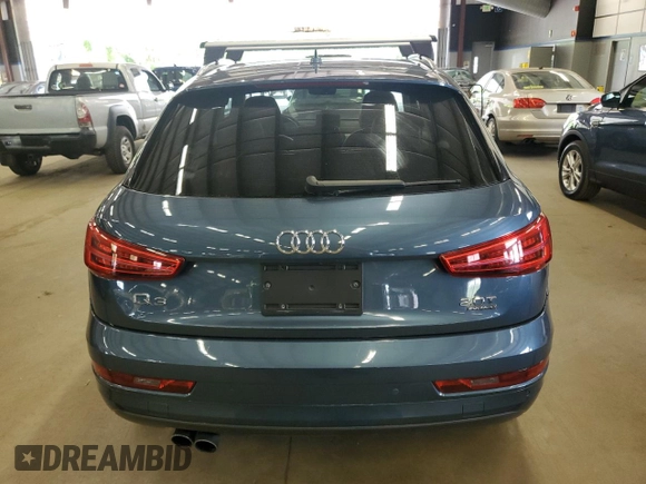 2017 Audi Q3 Premium with VIN WA1ECCFS6HR012758, listed as a Copart auction lot 59542115 with 178,653 mi miles and Clean title. Bid and sale history available at DreamBid. Image 6.