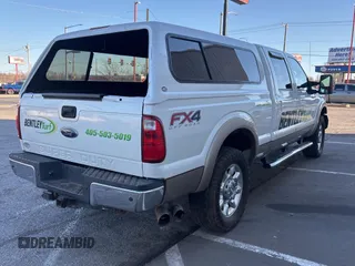 2012 Ford F-250 XL with VIN 1FT7W2BT8CEA23601, listed as a Copart auction lot 47687535 with 268,718 mi miles and Clean title. Bid and sale history available at DreamBid. Image 4.