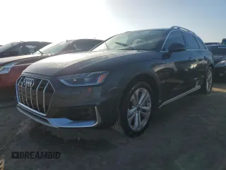 2023 Audi A4 allroad Premium Plus with VIN WA18AAF47PA040381, listed as a Copart auction lot 76334044 with 12,184 mi miles and Non Repairable. Bid and sale history available at carsss.com. Image 1.
