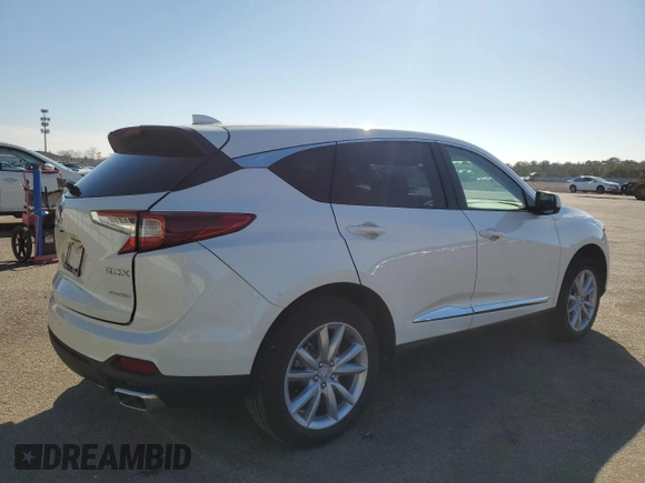 2024 Acura RDX with VIN 5J8TC2H36RL039946, listed as a Copart auction lot 48517945 with 4,959 mi miles and Salvage title. Bid and sale history available at DreamBid. Image 3.