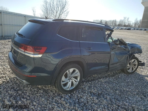 2021 Volkswagen Atlas 3.6L V6 SE w/Technology with VIN 1V2HR2CA4MC538972, listed as a Copart auction lot 47123685 with 333,333 mi miles and Clean Title. Bid and sale history available at carsss.com. Image 3.