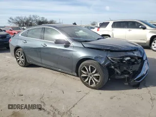 2020 Chevrolet Malibu RS with VIN 1G1ZG5ST7LF057314, listed as a Copart auction lot 49439135 with 112,531 mi miles and Salvage Title. Bid and sale history available at DreamBid. Image 4.