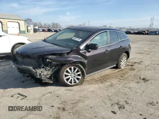 2010 Mazda CX-7 Sport with VIN JM3ER2W50A0338257, listed as a Copart auction lot 48981765 with 212,853 mi miles and Salvage Title. Bid and sale history available at carsss.com. Image 1.