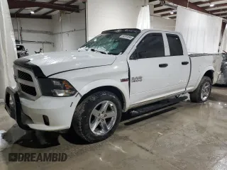 2014 Ram 1500 Express with VIN 1C6RR7FT6ES226117, listed as a Copart auction lot 84291594 with 140,499 mi miles and Salvage Title. Bid and sale history available at carsss.com. Image 1.