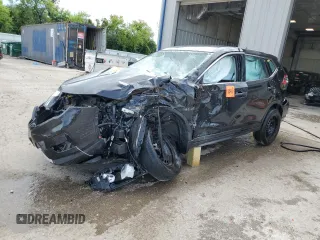 2017 Nissan Rogue SV with VIN 5N1AT2MV0HC772002, listed as a Copart auction lot 61632935 with 64,124 mi miles and Non repairable. Bid and sale history available at DreamBid. Image 1.