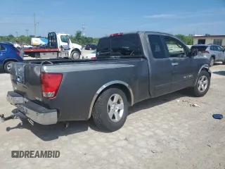 2005 Nissan Titan SE with VIN 1N6AA06A95N555523, listed as a Copart auction lot 62073754 with Not provided miles and Salvage title. Bid and sale history available at DreamBid. Image 3.