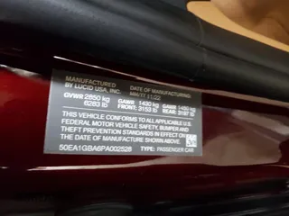 2023 Lucid Air Grand Touring z VIN 50EA1GBA6PA002528, wystawiony jako Copart lot #68947034 z przebiegiem 17 034 mil mil oraz Szkody całkowita. Historia ofert i sprzedaży dostępna na DreamBid. Obrazek 12.