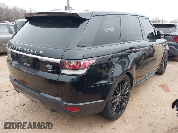2017 Land Rover Range Rover Sport SE with VIN SALWG2FV3HA683007, listed as a IAAI auction lot 41377663 with 103,473 mi miles and . Bid and sale history available at DreamBid. Image 4.
