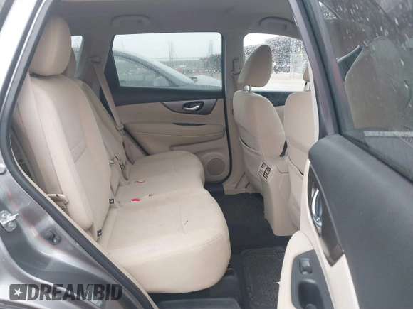 2016 Nissan Rogue SV with VIN KNMAT2MV5GP688589, listed as a IAAI auction lot 41285116 with 87,142 mi miles. Bid and sale history available at carsss.com. Image 8.